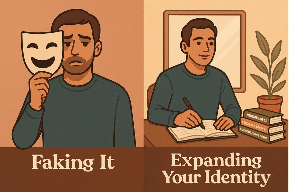 faking a personality