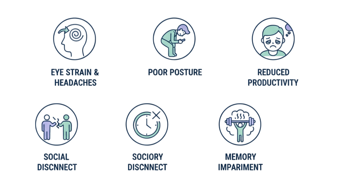 effects of smartphone addiction in our daily lives