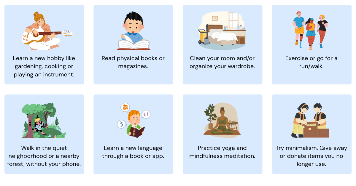 things you can do to stay busy and keep away